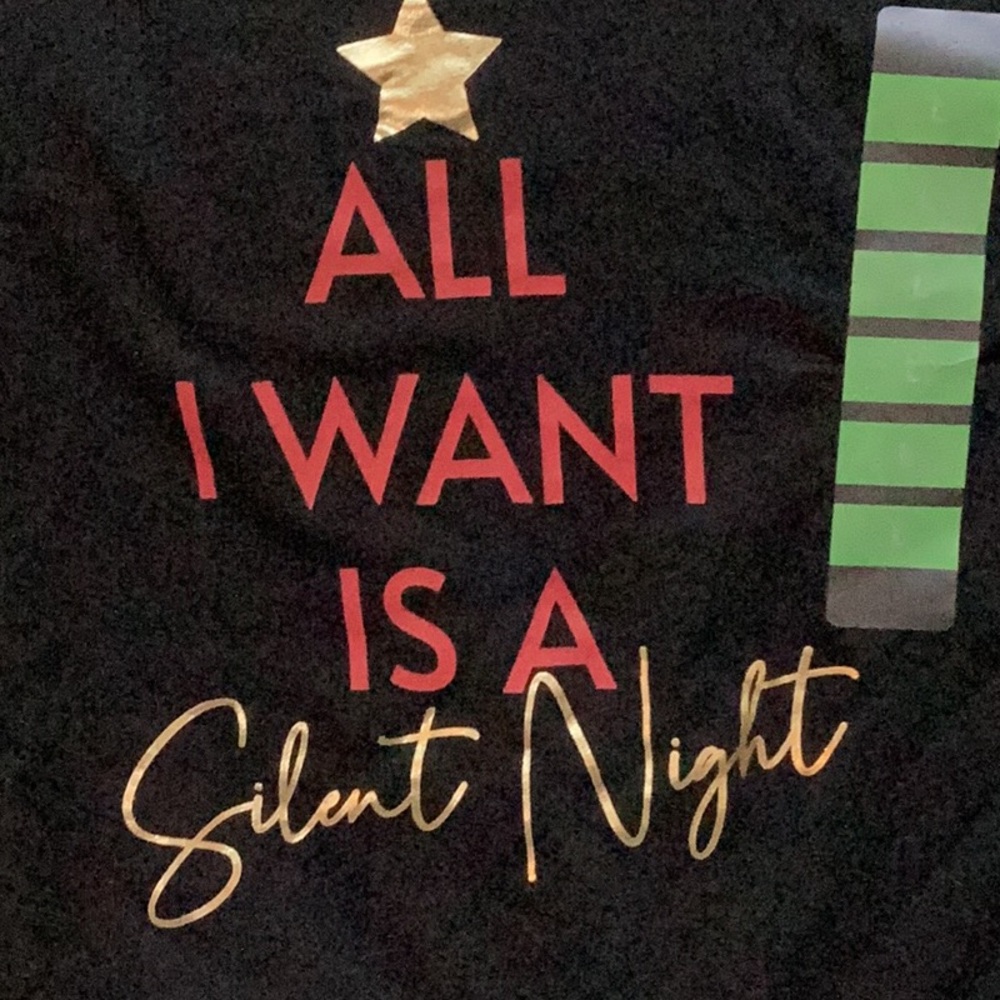 Rockin Around Christmas Long Sleeve Tee with free Headband